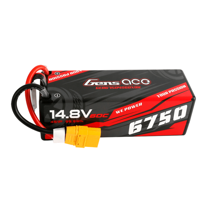 Батерия Gens Ace 6750mAh 14.8V 60C 4S1P твърд калъф