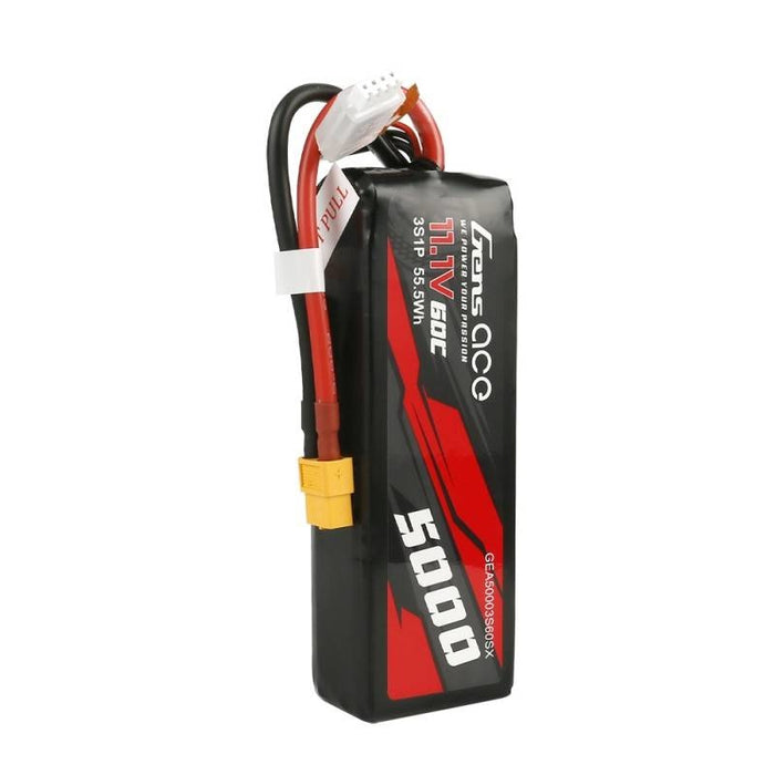 Батерия Gens Ace 5000mAh 11,1V 60C 3S1P Shorty XT60