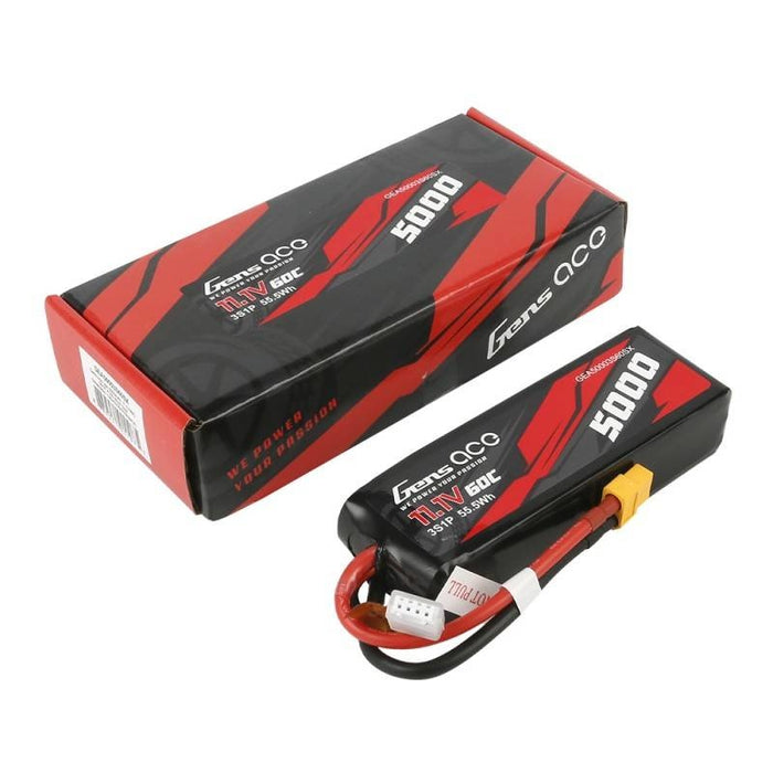 Батерия Gens Ace 5000mAh 11,1V 60C 3S1P Shorty XT60