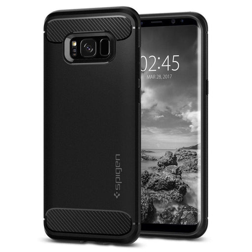 Spigen Rugged Armor Galaxy S8 Black Черен