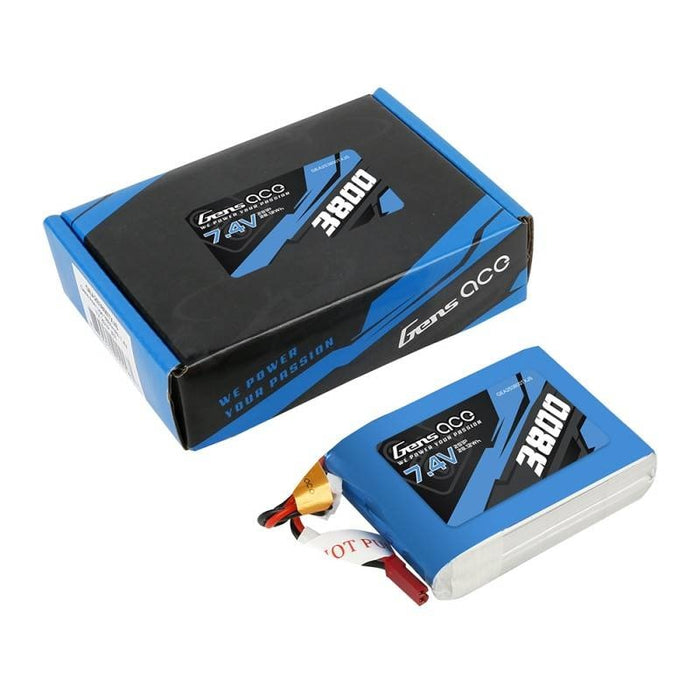 Батерия Gens Ace 3800mAh 7.4V 1C 2S1P за Taranis Q X7