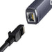 Мрежов адаптер Baseus Lite USB към RJ45 1000Mbps сив