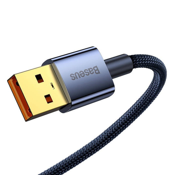 Кабел Baseus Explorer USB към USB - C 100W 1m син