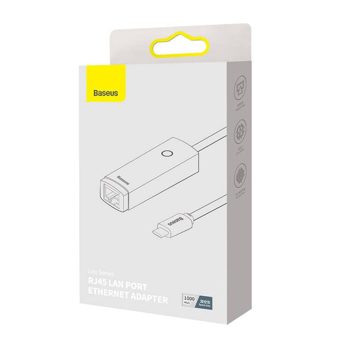 Мрежов адаптер Baseus Lite Series USB - C