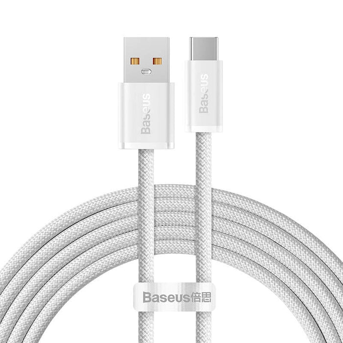 Кабел Baseus Dynamic Series USB към USB - C 100W 2m бял