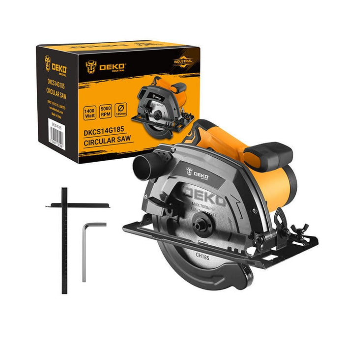 Циркулярен трион Deko Tools DKCS14G185 1400W 5000rpm