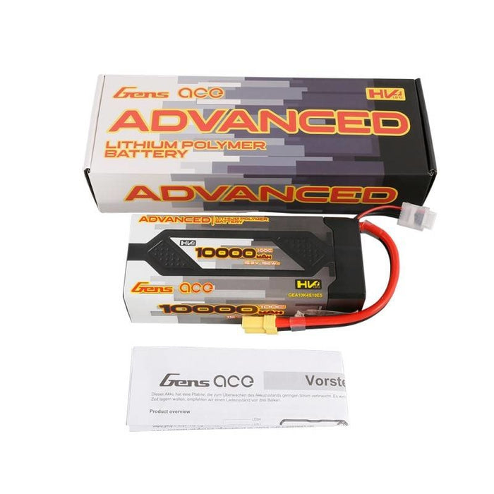 Батерия LiPo Gens Ace Advanced 10000mAh 15,2V 100C