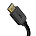 Кабел Baseus High Definition HDMI 2.0 4K 60Hz 0.75m черен