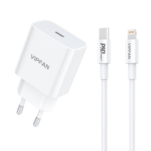 Зарядно устройство Vipfan E04 USB - C 20W