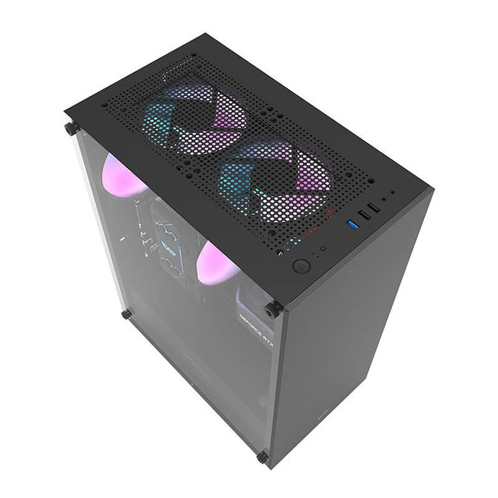Darkflash DK100 компютърна кутия (черен)