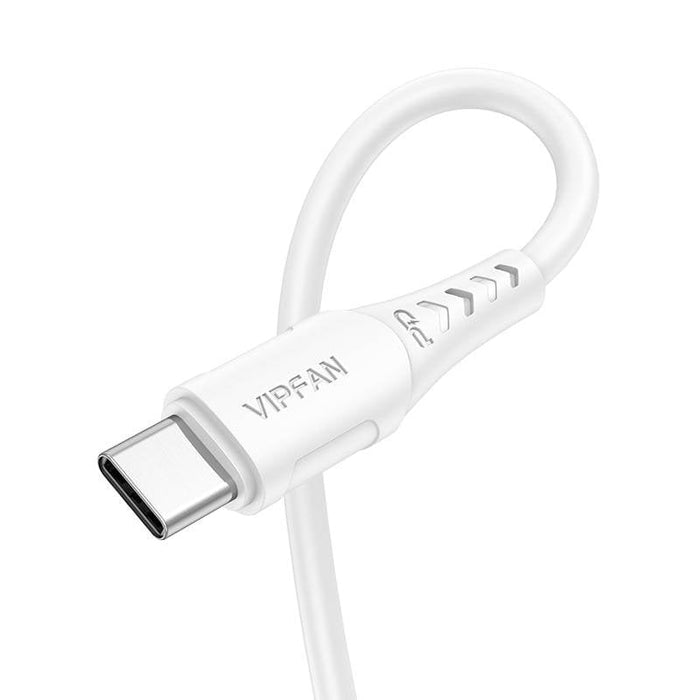 Кабел Vipfan P04 USB - C към Lightning 3A PD 2m Бял