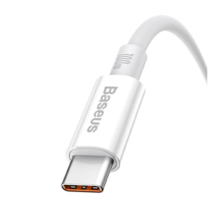 Кабел Baseus Superior Series USB към USB - C 100W 1m бял