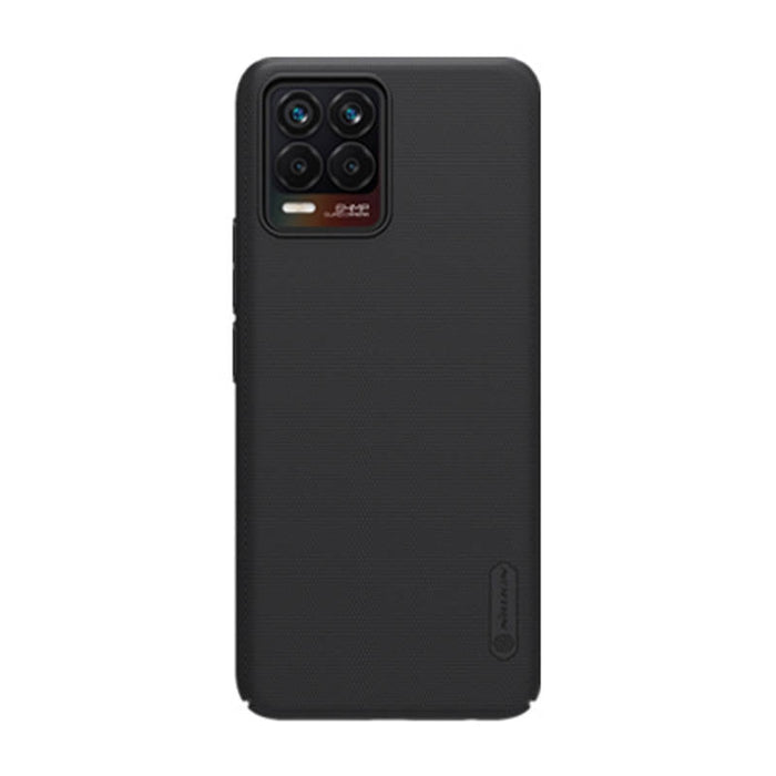 Кейс Nillkin Super Frosted Shield за Realme 8/8 Pro (черен)