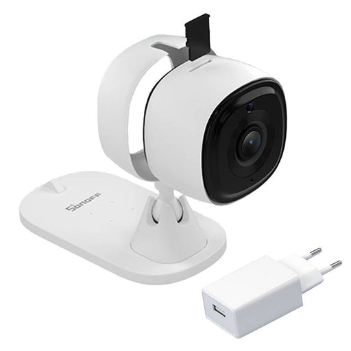 IP камера Sonoff S-CAM 1080p IR Двупосочно аудио бял