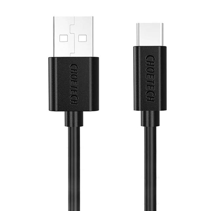 Кабел Choetech AC0001 USB към USB - C 0.5m черен