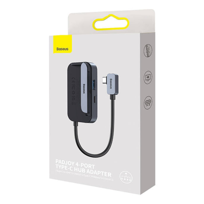 Хъб 4в1 Baseus PadJoy Series USB - C към USB 3.0