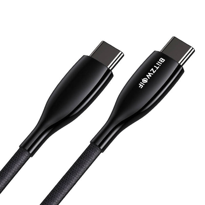 Кабел BlitzWolf BW - TC24 USB - C към 100W 5A 0.9m черен