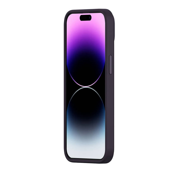 Силиконов калъф Baseus Liquid за iPhone 14 Pro Elderberry