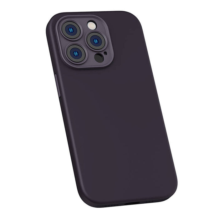 Силиконов калъф Baseus Liquid за iPhone 14 Pro Elderberry