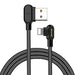 Ъглов кабел Mcdodo CA - 4673 USB към Lightning 1.8m Черен