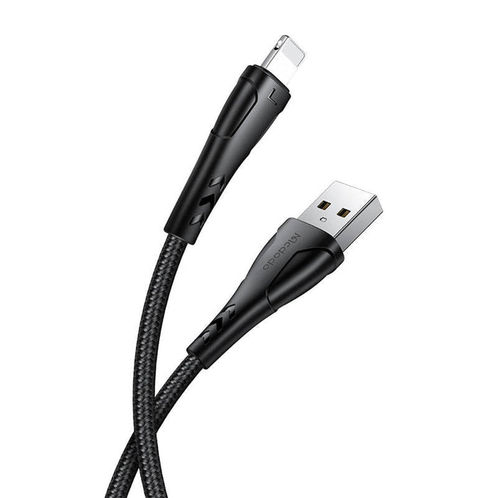 Кабел Mcdodo CA - 7440 USB към Lightning 0.2m Черен