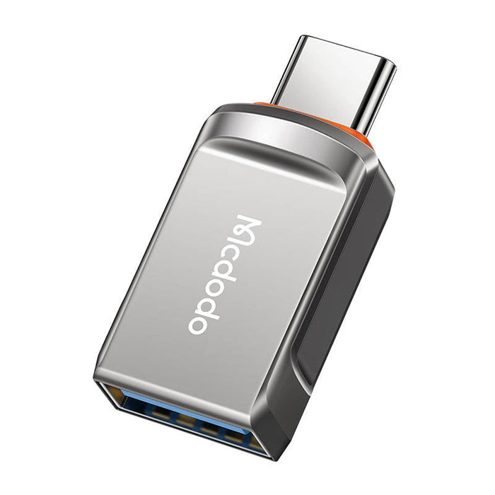 Адаптер Mcdodo OT - 8730 USB 3.0 към USB - C Сив