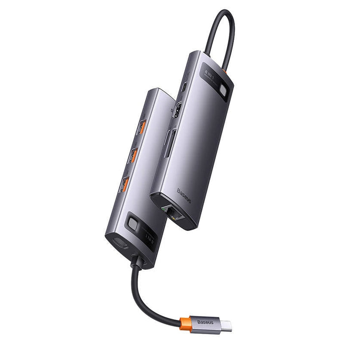 Хъб 8в1 Baseus StarJoy Series USB - C към 3x USB 3.1