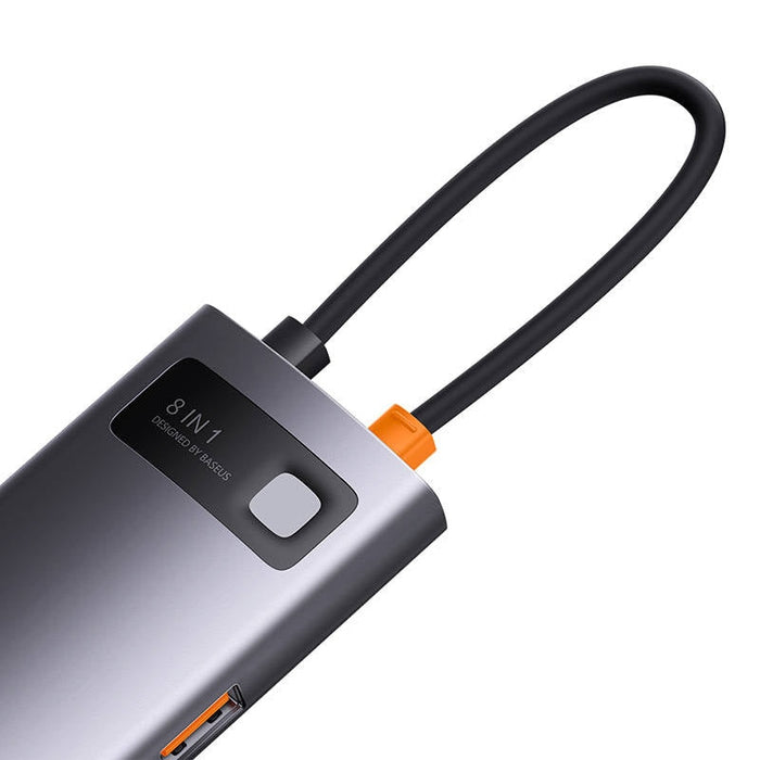 Хъб 8в1 Baseus StarJoy Series USB - C към 3x USB 3.1