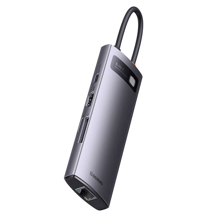 Хъб 8в1 Baseus StarJoy Series USB - C към 3x USB 3.1