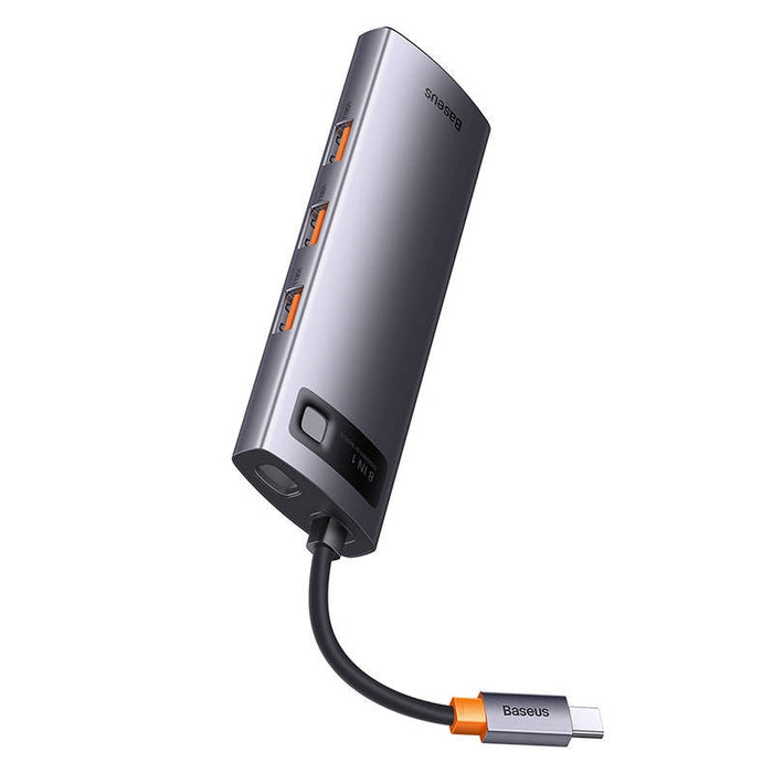 Хъб 8в1 Baseus StarJoy Series USB - C към 3x USB 3.1