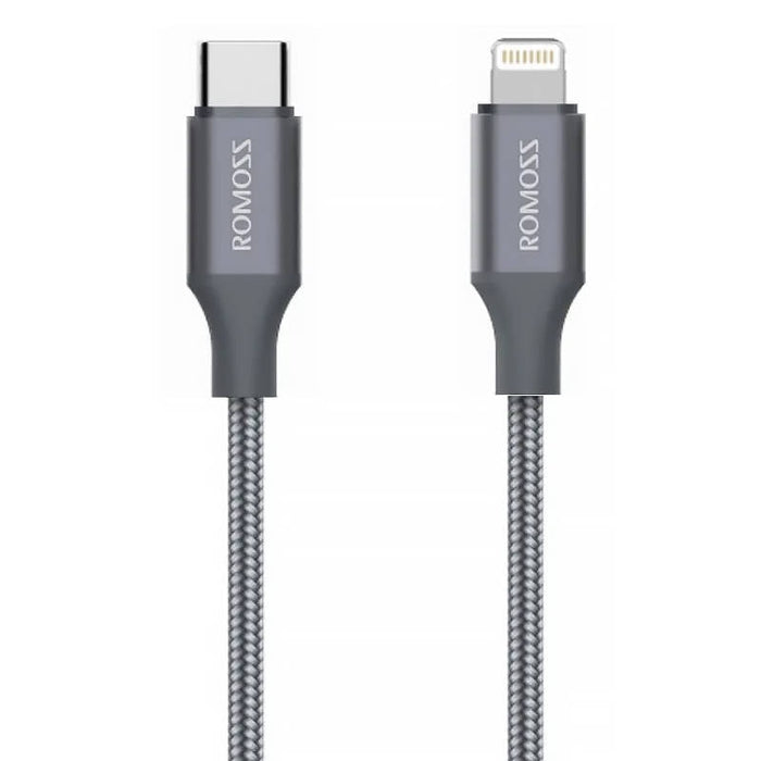 Кабел Romoss CB1737 USB - C към Lightning 27W 1m сив