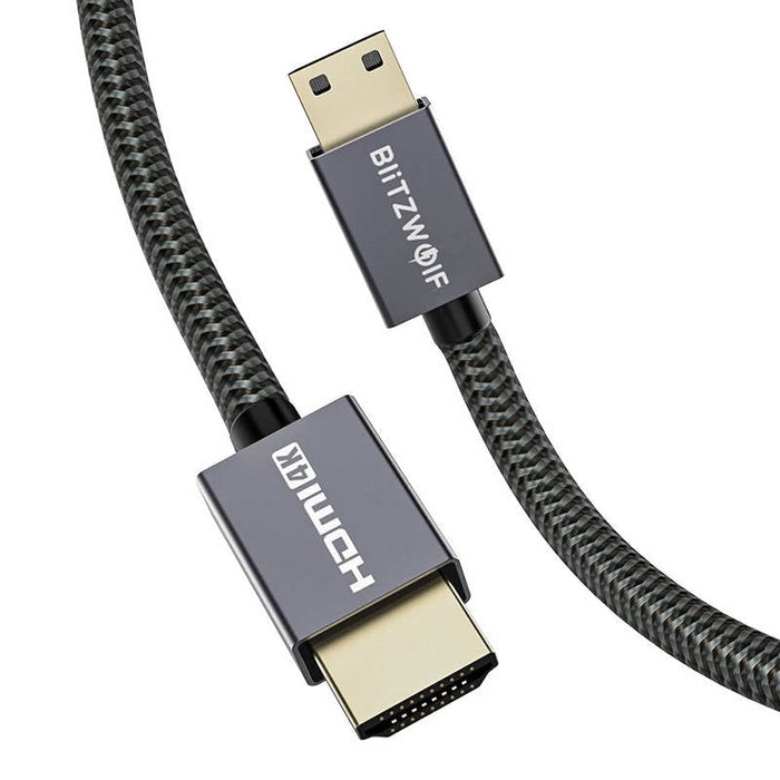 Кабел Blitzwolf BW - HDC4 HDMI към 4K 1.2m черен