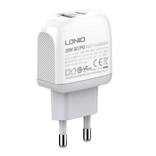 Адаптер LDNIO A2316C USB USB - C с MicroUSB кабел