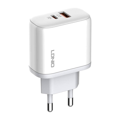 Адаптер LDNIO A2526C USB USB - C 45W Wall с MicroUSB кабел