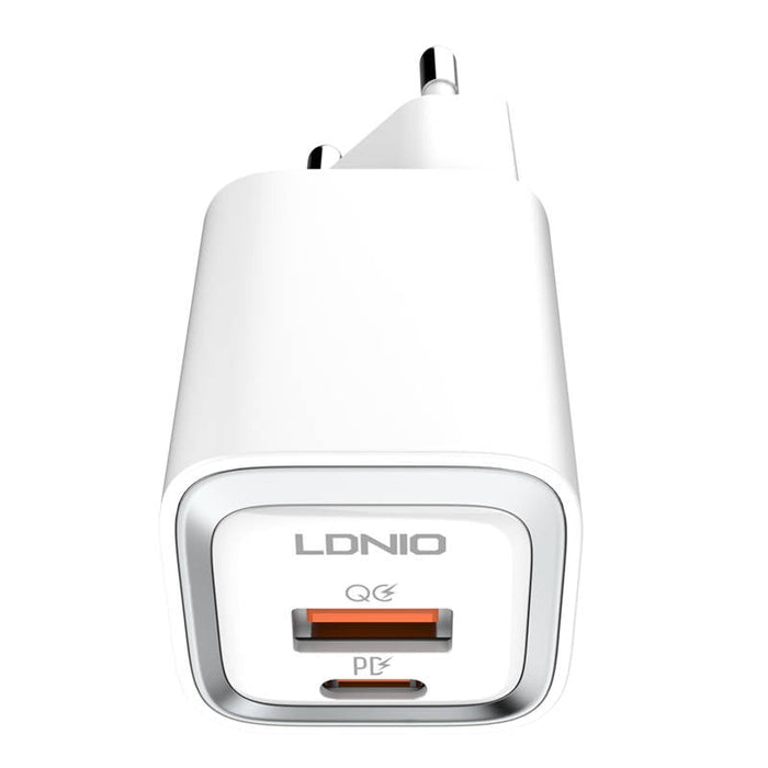 Адаптер LDNIO A2318C USB USB - C 20W с microUSB кабел