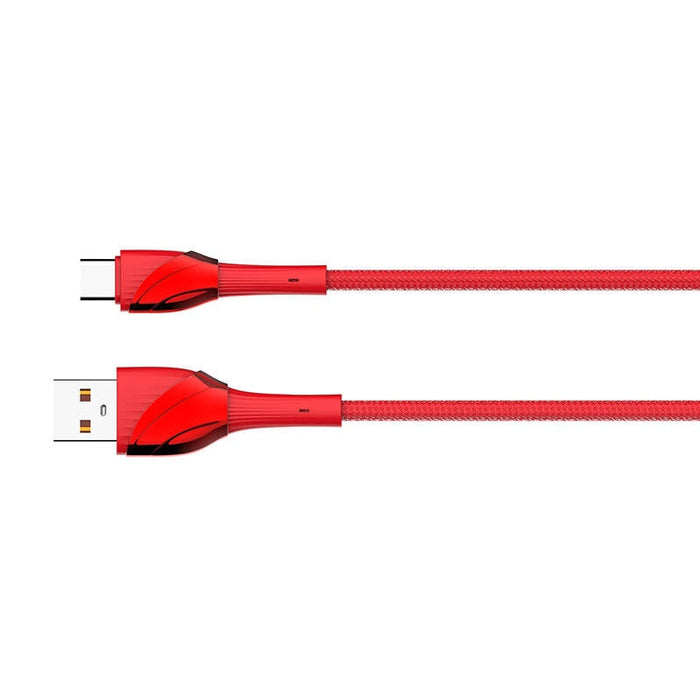 Кабел LDNIO LS662 USB към USB - C 30W 2m червен