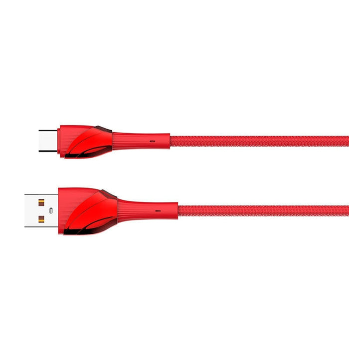 Кабел LDNIO LS661 USB към USB - C 30W 1m червен