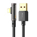 Ъглов кабел Mcdodo CA - 3510 USB към Lightning 1.2m черен