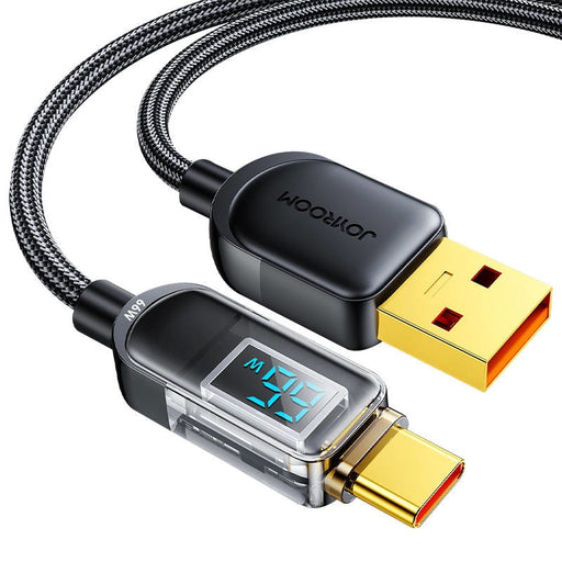 Кабел Joyroom S - AC066A16 USB към USB - C 66W 1.2m черен