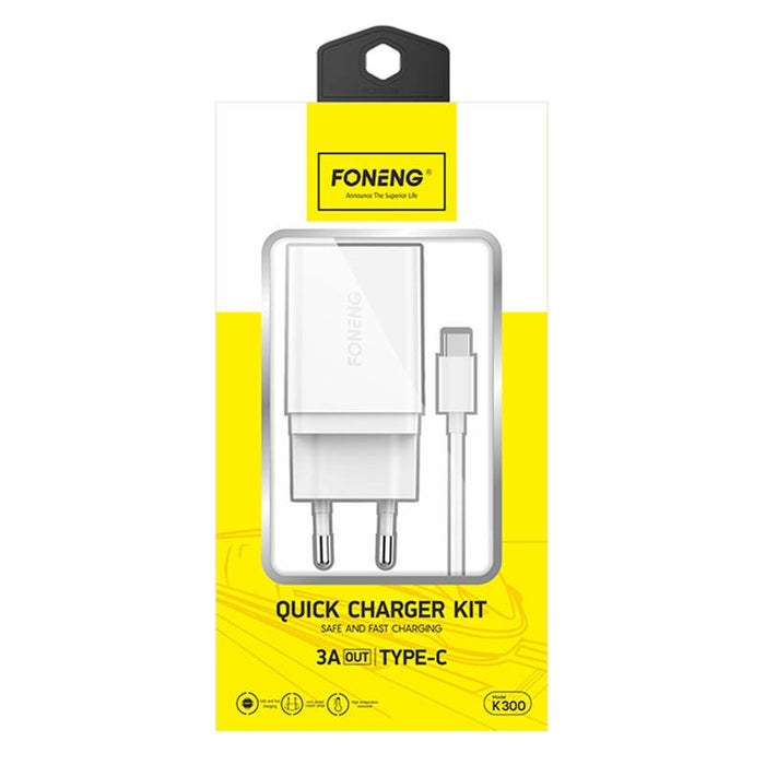 Адаптер Foneng K300 с USB към Type - C кабел