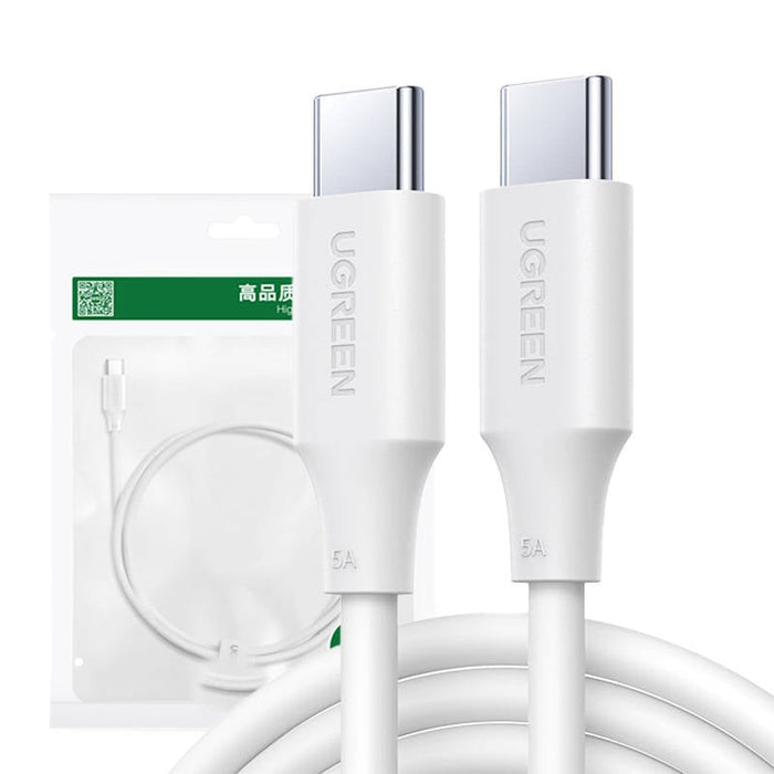 Кабел UGREEN 15172 USB - C към бял