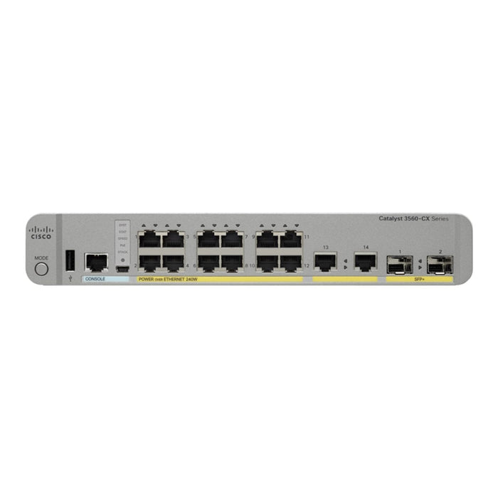 Комутатор CISCO Catalyst 3560 - CX 12 Port PoE 10G