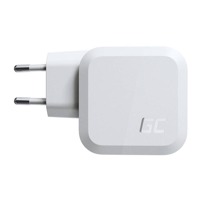 Адаптер Green Cell GC PowerGaN 65W 2x USB - C Power