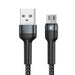 Кабел Remax Jany Alloy USB към MicroUSB 1m 2.4A черен