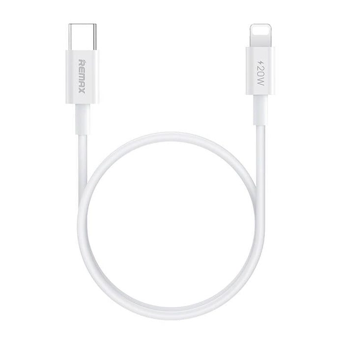 Кабел Remax RC - C026 USB - C към Lightning 1m 20W бял