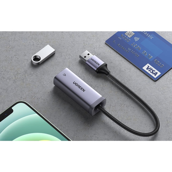 Мрежов Адаптер Ugreen CM483 USB/USB-C към RJ45 1000Mbps