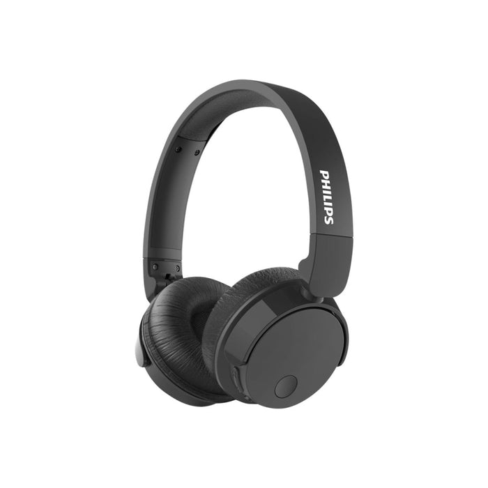 Philips Bluetooth слушалки BASS + 32 мм шумопотискащи черни