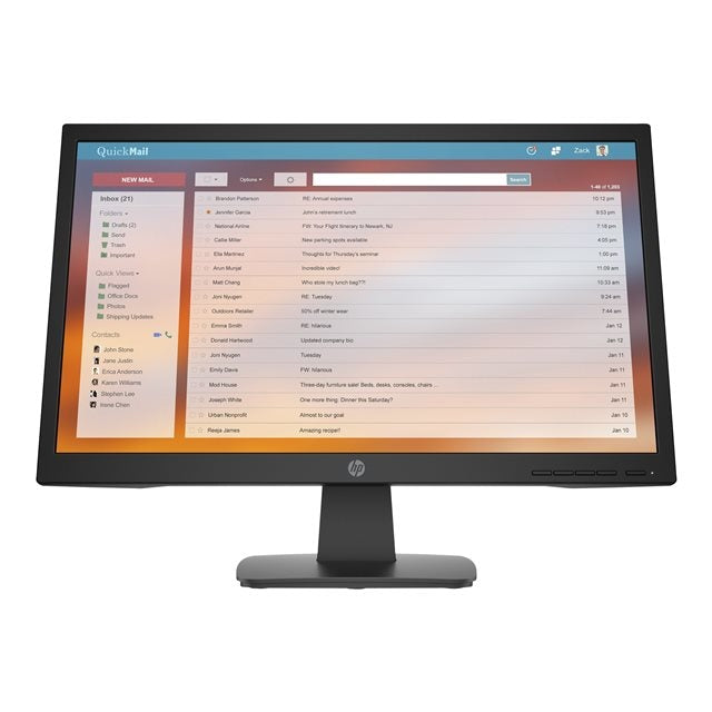 HP P22v G4 54.6cm 21.5inch TN Monitor FHD 1920x1080 16:9