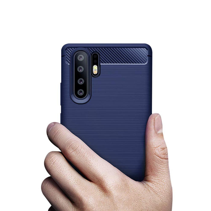 Кейс HQWear Carbon Case за Huawei P30 Pro син