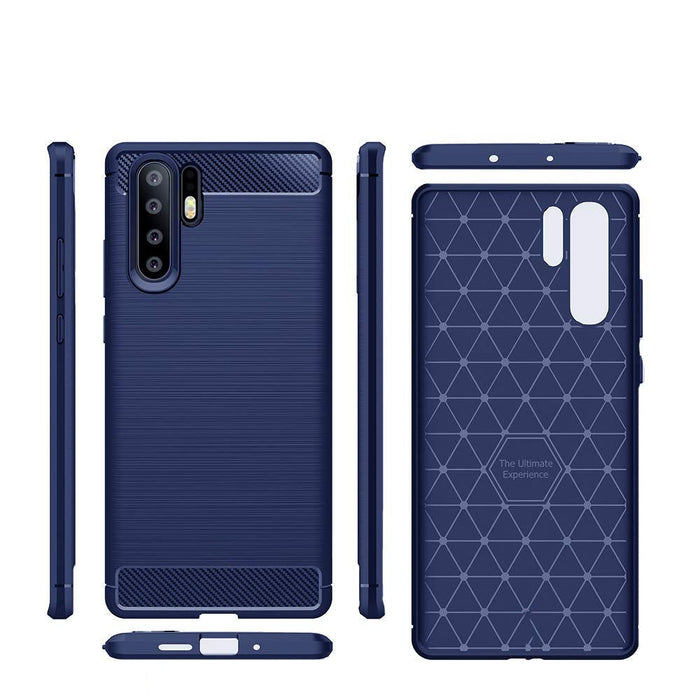 Кейс HQWear Carbon Case за Huawei P30 Pro син